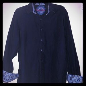 Dark Blue button up